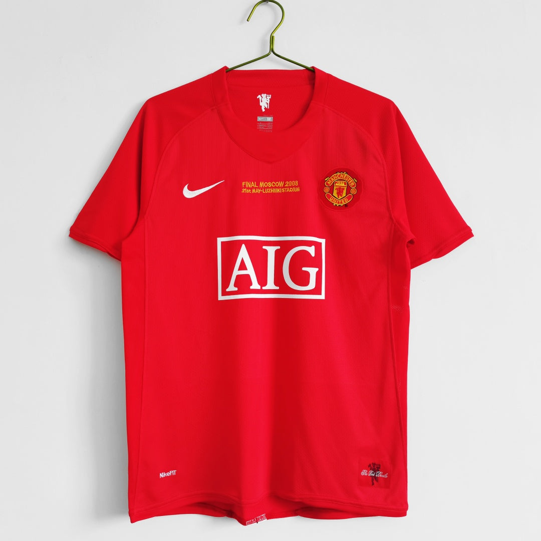 Manchester United 2007/08 Home Retro Jersey